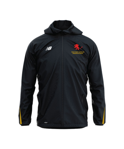 SportExR Mens Training Waterproof Jacket Black